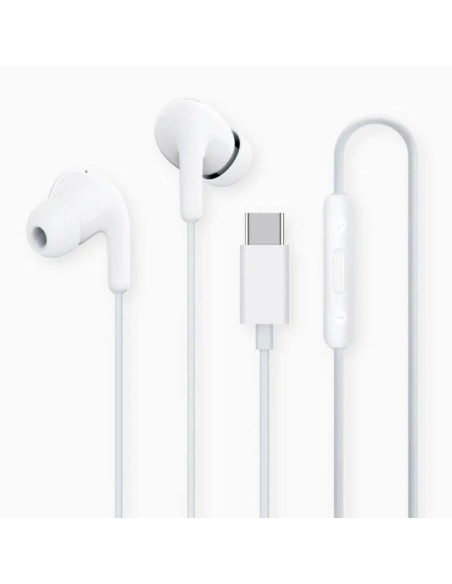 Auriculares Intrauditivos Xiaomi Earphones Tipo-C/ con Micrófono